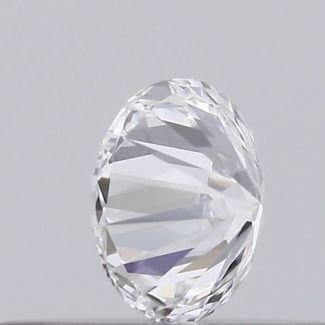 0.2 Carat Round D VVS2 EX VG GIA Natural Diamond