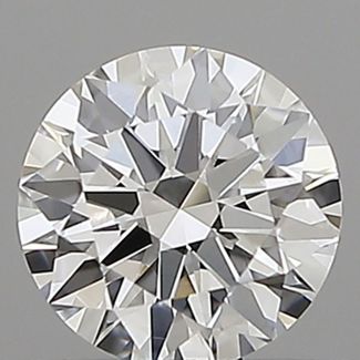 0.36 Carat Round D VVS1 EX GIA Natural Diamond