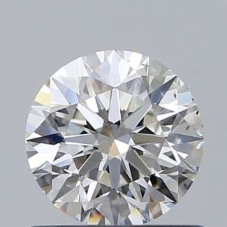 0.7 Carat Round H SI1 EX VG GIA Natural Diamond