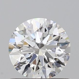 0.8 Carat Round E SI1 EX GIA Natural Diamond