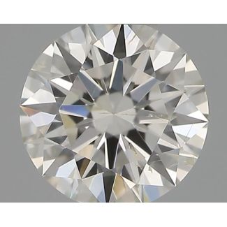 0.30 Carat Round G SI2 EX IGI Natural Diamond