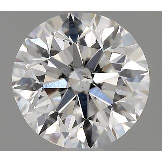 1.0 Carat Round F SI2 EX VG GIA Natural Diamond