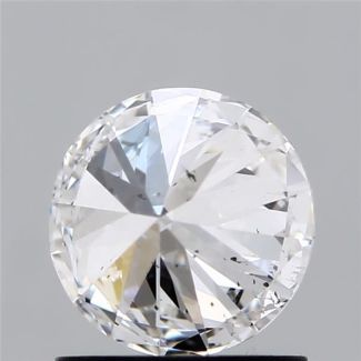 1.0 Carat Round E SI2 EX VG GIA Natural Diamond