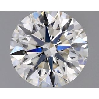 0.7 Carat Round I SI1 EX GIA Natural Diamond