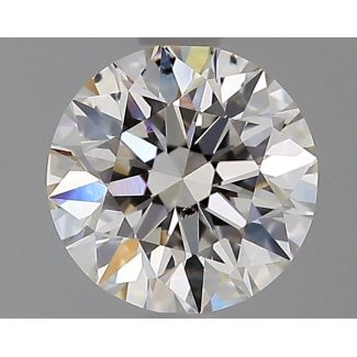 1.0 Carat Round F SI1 EX VG GIA Natural Diamond