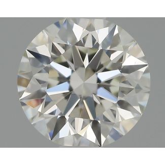 0.62 Carat Round H VS1 EX IGI Natural Diamond