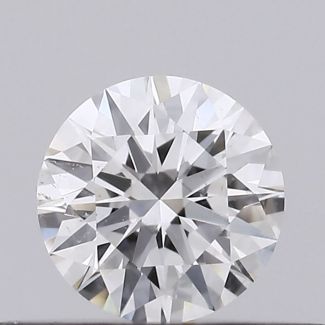 0.25 Carat Round F SI2 EX GIA Natural Diamond