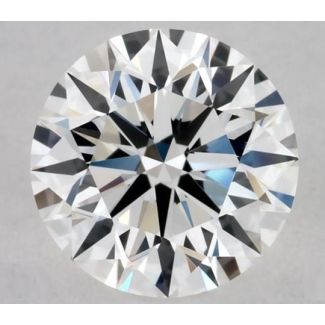 0.5 Carat Round G VVS1 EX GIA Natural Diamond