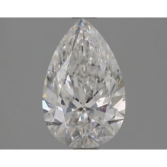 1.52 Carat Pear F SI2 - EX GIA Natural Diamond