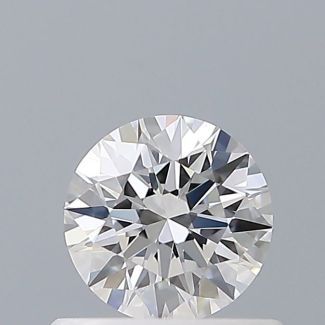 0.5 Carat Round E VS1 EX GIA Natural Diamond