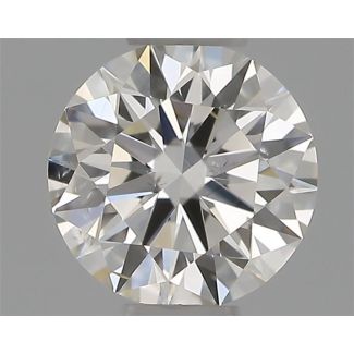 0.31 Carat Round G SI1 EX IGI Natural Diamond