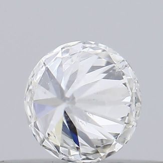 0.18 Carat Round G SI2 EX VG GIA Natural Diamond