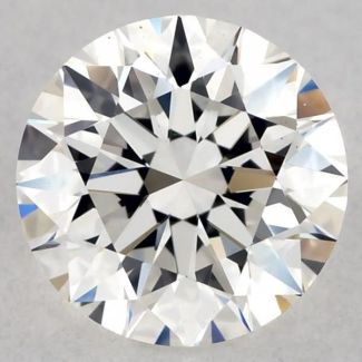 0.53 Carat Round G VS1 EX GIA Natural Diamond