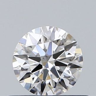 0.42 Carat Round G VS1 EX GIA Natural Diamond