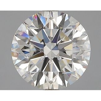 1.6 Carat Round F VVS1 EX GIA Natural Diamond