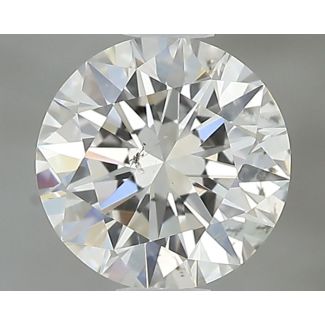 0.5 Carat Round G SI1 EX GIA Natural Diamond