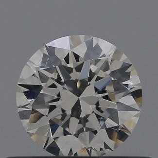 0.4 Carat Round H SI2 EX VG GIA Natural Diamond