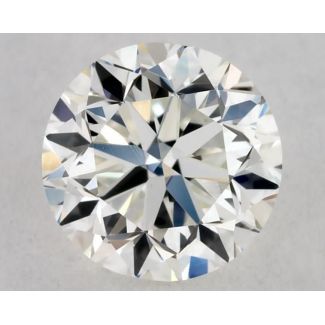 0.5 Carat Round H VVS2 GD VG GIA Natural Diamond