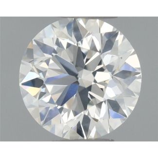 0.5 Carat Round G SI1 EX GIA Natural Diamond