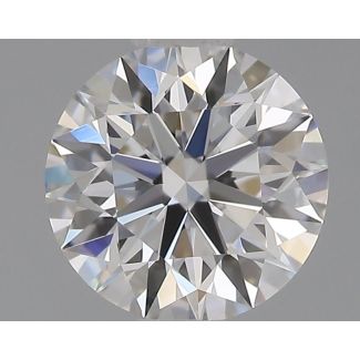 0.63 Carat Round E IF EX GIA Natural Diamond