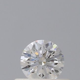 0.32 Carat Round D VVS2 EX GIA Natural Diamond