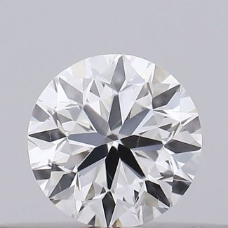 0.18 Carat Round E SI1 VG EX GIA Natural Diamond