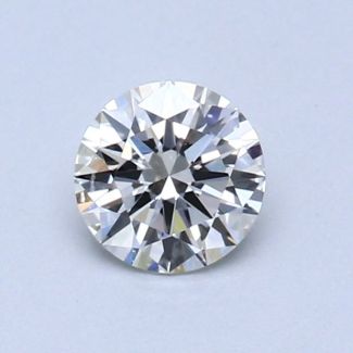 0.5 Carat Round I VVS1 EX VG GIA Natural Diamond