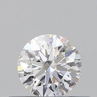 0.35 Carat Round D VVS1 EX GIA Natural Diamond