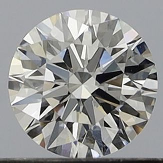 0.35 Carat Round D VS1 EX GIA Natural Diamond