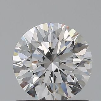 0.8 Carat Round D VVS2 EX GIA Natural Diamond