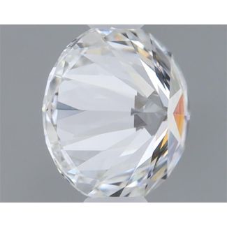 0.42 Carat Round E VVS2 EX GIA Natural Diamond