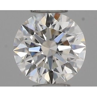 0.32 Carat Round H IF EX IGI Natural Diamond