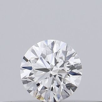 0.18 Carat Round F VS1 EX GIA Natural Diamond