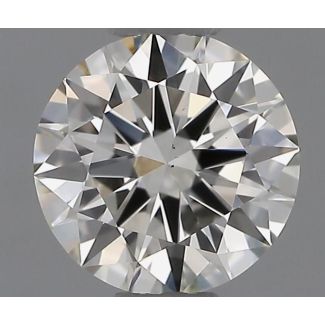 0.50 Carat Round H VS1 EX IGI Natural Diamond