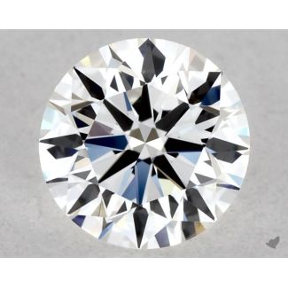 0.35 Carat Round G VVS2 EX GIA Natural Diamond