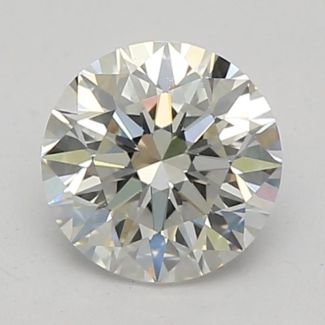 0.45 Carat Round F VS2 VG EX GIA Natural Diamond