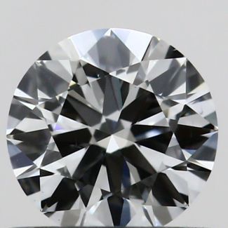 0.50 Carat Round H VS1 VG EX GIA Natural Diamond