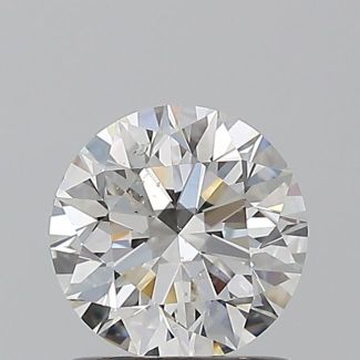 1.0 Carat Round F SI2 EX GIA Natural Diamond