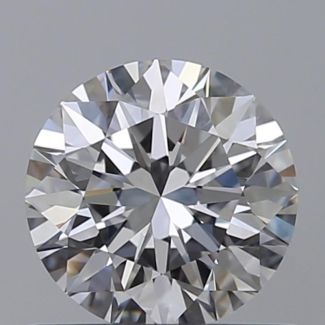 0.6 Carat Round D VS1 EX GIA Natural Diamond