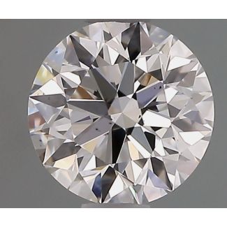 0.82 Carat Round D VS2 EX GIA Natural Diamond