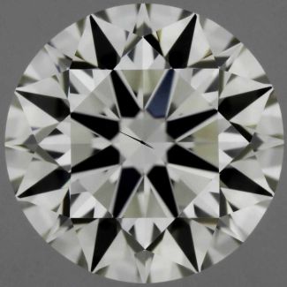 0.65 Carat Round J SI1 EX GIA Natural Diamond