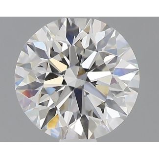 0.51 Carat Round G VS1 EX GIA Natural Diamond