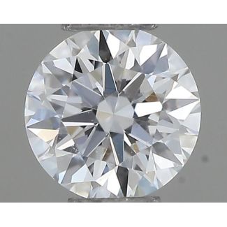 0.23 Carat Round D VVS1 EX GIA Natural Diamond