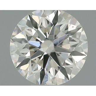 0.3 Carat Round F VS2 EX VG IGI Natural Diamond