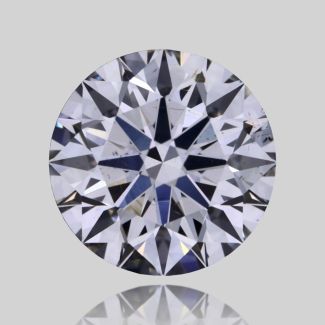 0.61 Carat Round E SI1 EX GIA Natural Diamond