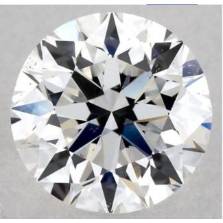 0.7 Carat Round D SI1 EX VG GIA Natural Diamond