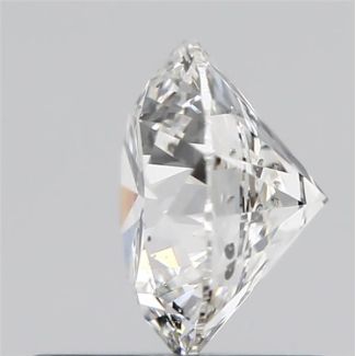 0.71 Carat Round F SI2 EX GIA Natural Diamond