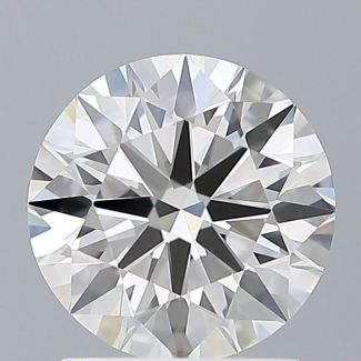 1.31 Carat Round H VVS1 EX IGI Natural Diamond