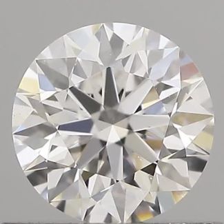 0.60 Carat Round E VS2 EX GIA Natural Diamond