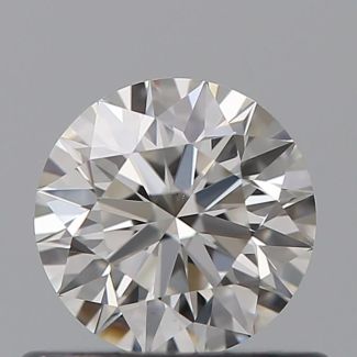 0.51 Carat Round G VS1 EX GIA Natural Diamond